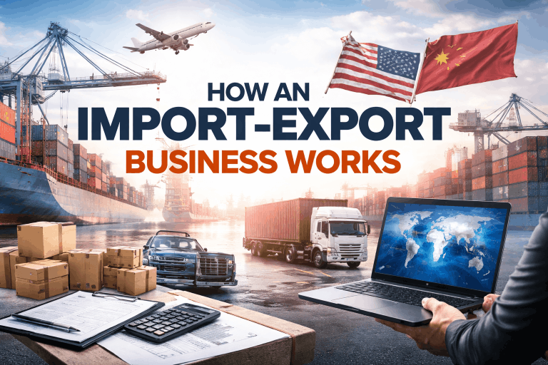 How an Import-Export Business Really Works (USA-Asia), Operational Steps, Risks & Profit Strategies in 2026