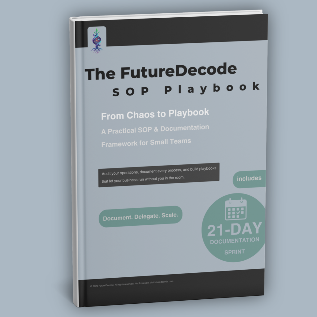 sop playbook cover
